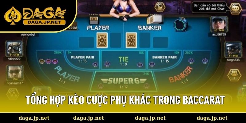 Điểm danh những cửa cược phụ trong game
