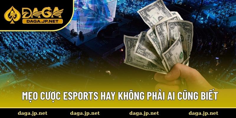 Kinh nghiệm Esports betting hiệu quả từ cao thủ